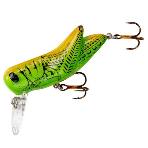 Rebel Bighopper Fishing Lure Green Grasshopper