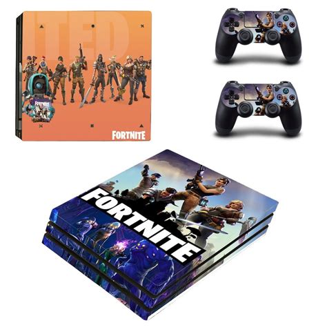 Fortnite Decal Skin Sticker For Ps4 Pro Console And Controllers
