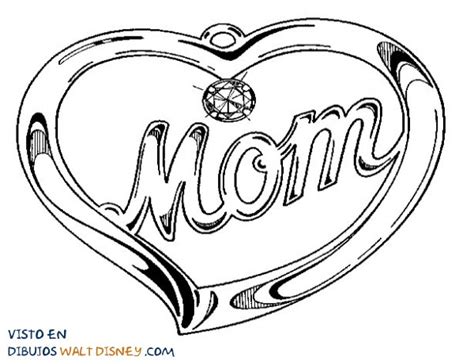 Corazón Para Mamá Dibujos Disney
