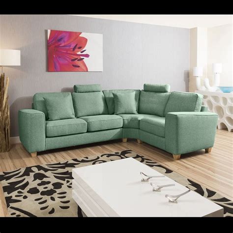 Modern Large L Shaped Sofacorner Group 28 X 21 Mtr Green Today 7l In 2020 L Shaped Sofa