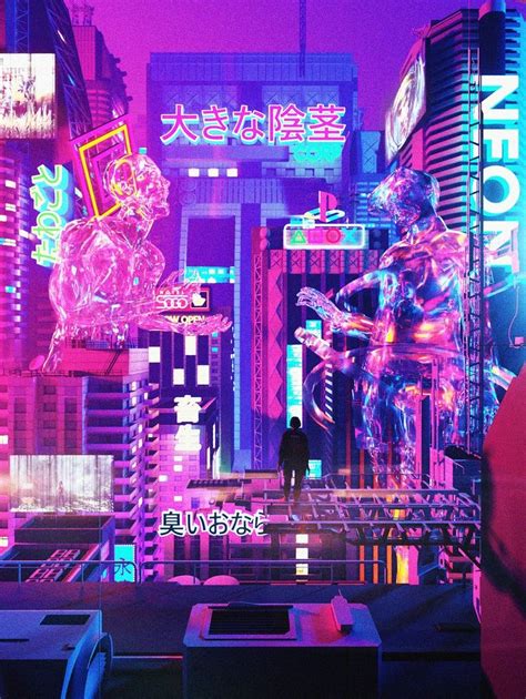 Pin By Stickerrs On Ello Loves In 2019 Cyberpunk City