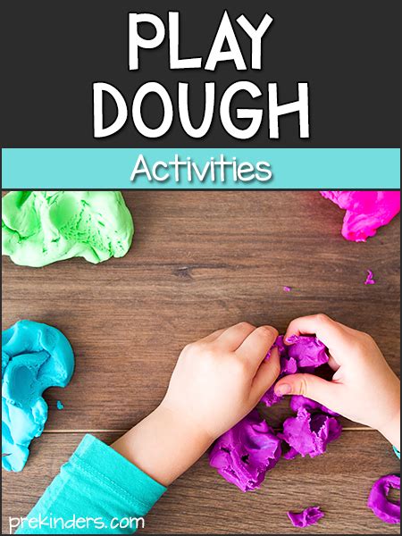 Play Dough Ideas Prekinders