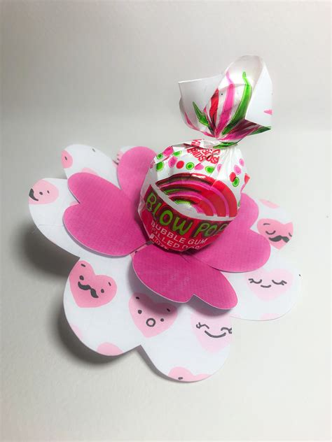 Lollipop Flowers Cut Pattern SVGPNGJPG | Etsy