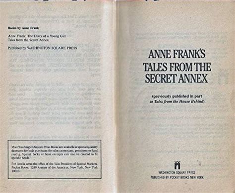 Magnete Conquista Finestra Del Mondo Anne Frank Tales From The Secret