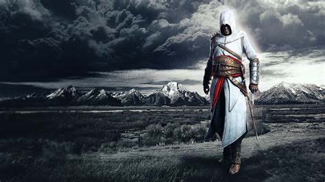 zdjęcia Assassin s Creed wojownicy Mężczyźni altair góra 1920x1080