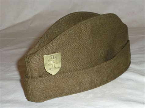 Military World War Ii Cap Hat Slovakia Hungary France Us Rare