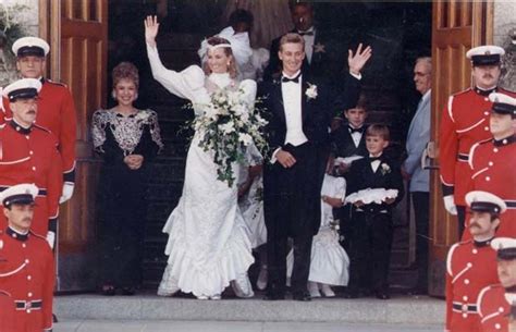Wayne Gretzky And Janet Jones Celebrity Weddings Wedding 25th