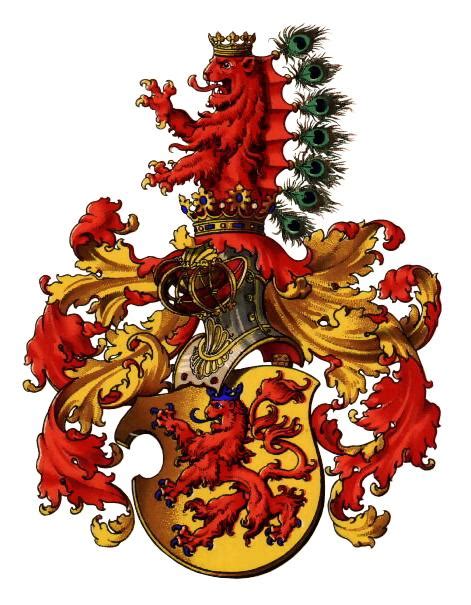 Original Coat Of Arms Of House Of Habsburg Before Their Rise To Power