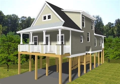 Home Coastal House Plans On Pilings With Beach Cottage House Plans On