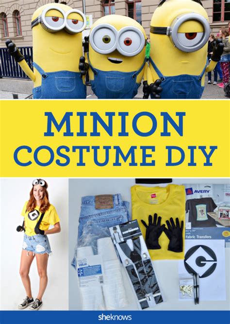 How To Make A Despicable Me Minion Costume Thatll Win Halloween Sheknows