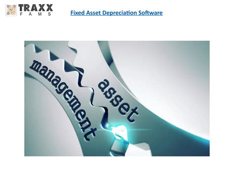 Fixed Asset Depreciation Software By Traxx Software Issuu