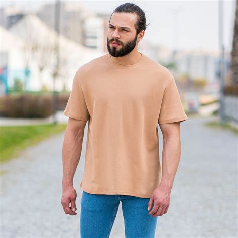 men-s-dotwork-oversize-t-shirt-in-beige