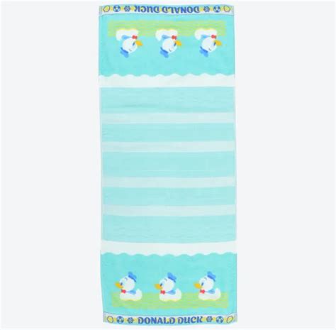 Japan Tokyo Disney Resort Donald Duck Happy Birthday 2023 Face Towel