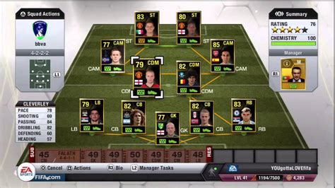 Fifa 13 Ultimate Team Full If Bpl Squad Builder Youtube