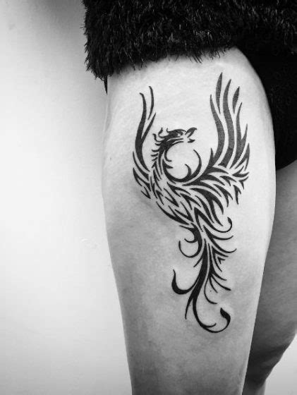 Fiery Phoenix Tattoo Ideas That Will Set You Ablaze Tats N Rings