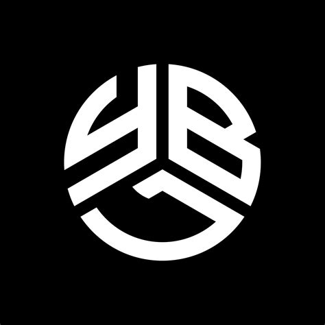 Ybl Letter Logo Design On Black Background Ybl Creative Initials
