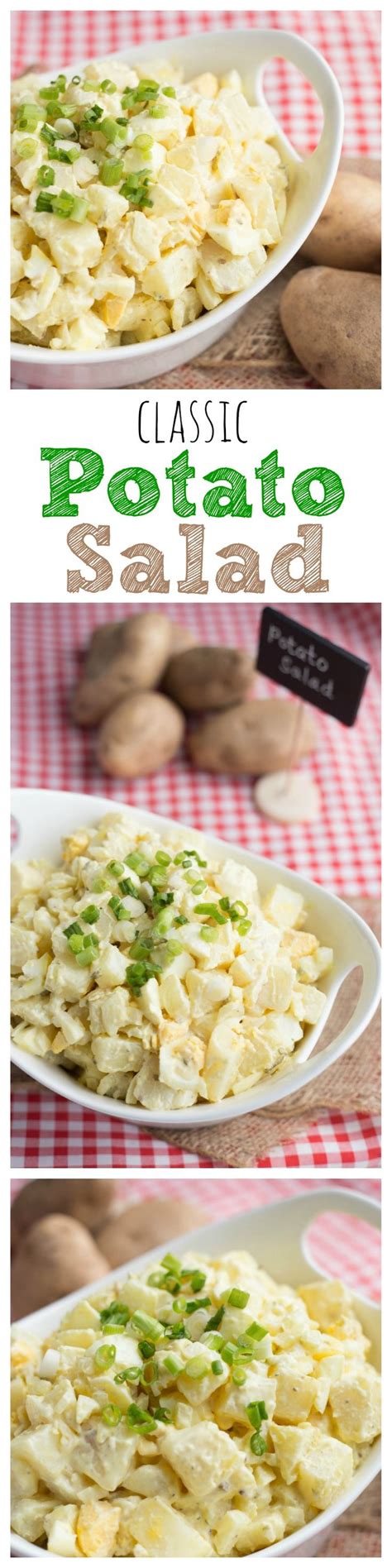 The potatoes will absorb a lot of moisture, and you want a creamy salad. Classic Mustard Potato Salad | Recipe | Salad side dishes, Cooking recipes, Bbq recipes