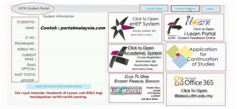 UiTM Student Portal  Cara Daftar Student Portal UITM (Tutorial