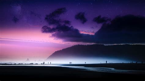 5120x2880 Dreamy Beach Sky Island Ocean Evening 5k Hd 4k Wallpapers