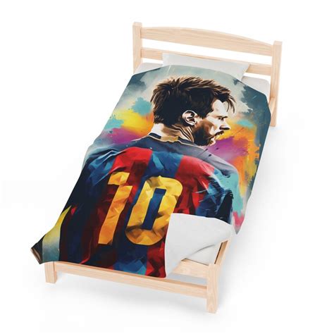 Custom Lionel Messi Blanket Etsy