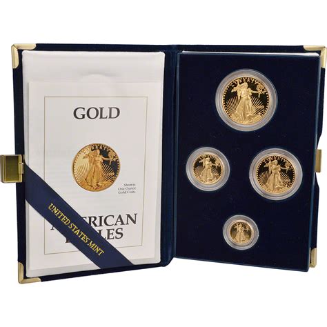 1992 American Gold Eagle Proof Four Coin Set Ebay