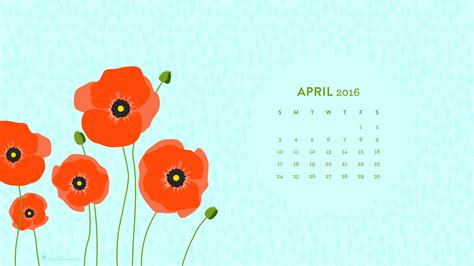 38 Desktop Wallpapers Calendar April 2016 Wallpapersafari