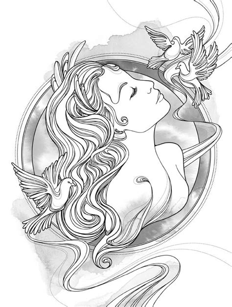 Greek Goddess Aphrodite Drawing Google Search Inkspiration Pinterest Tattoo Ideen