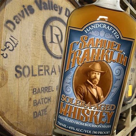 Samuel Franklin Whiskey Davis Valley Winery And Distillery