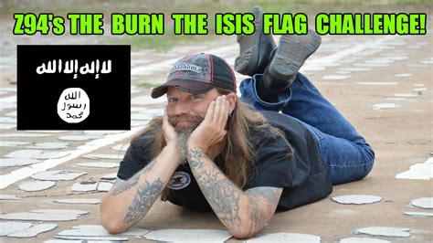 the burn the isis flag challenge youtube