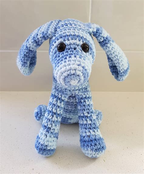 Hand Crocheted Paddy the Puppy