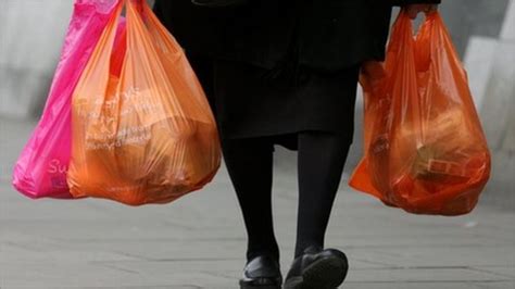 Plastic Bag Charge To Be Introduced In England Bbc News