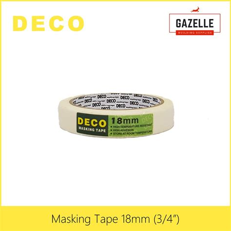 deco masking tape 18mm 3 4 shopee philippines