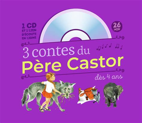 3 Contes Du Père Castor Marlaguette La Vache Orange Une