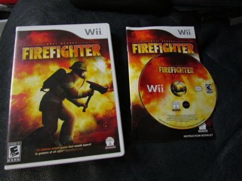 Nintendo Wii Firefighter Game Ebay
