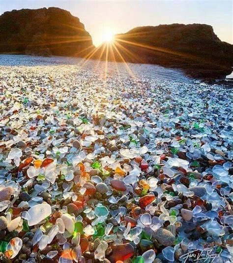 Sea Glass Beach Mackerricher State Park Ca Usa If This Is A Real