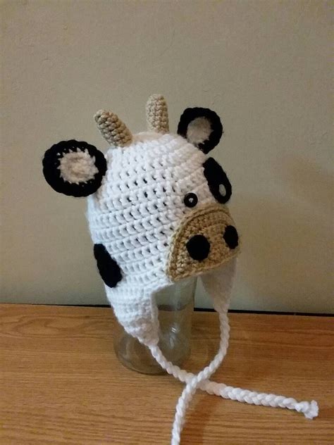 Cow Hat Etsy