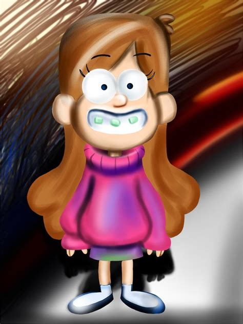 Learn How To Draw Mabel Pines From Gravity Falls Gravity Falls Step