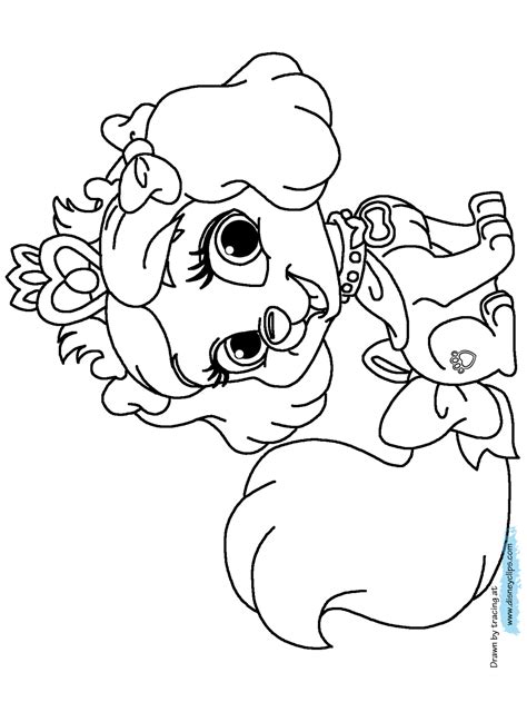 Disney Pets Coloring Pages Download And Print For Free