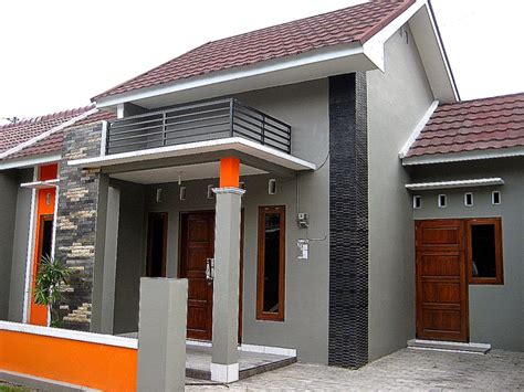 Namun jika anda ingin dinding rumah terutama warna cat teras rumah berwarna merah, sebaiknya padukan seperti warna hitam dan putih. Depan Rumah Minimalis | Design Rumah Minimalis