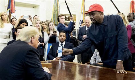 Trump News President Stunned By Kanye West As Rapper Rants In Oval