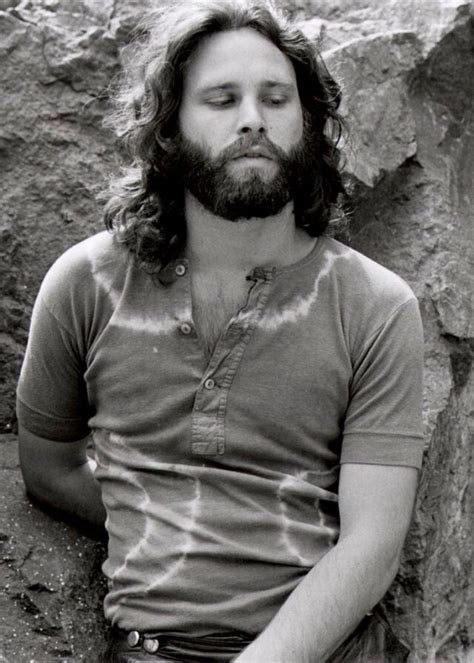 Jim Morrison Photographed By Edmund Teske At The Bronson Caves 1969