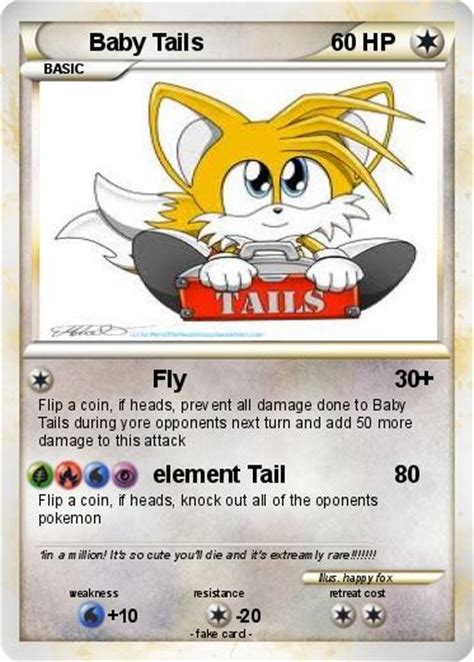 Pokémon Baby Tails 17 17 Fly My Pokemon Card