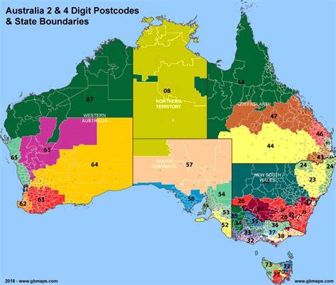 We`ll be adding lots more maps on a regular basis, so bookmark or subscribe and check back often! Detailed Australian Postcode Map Download - Editable