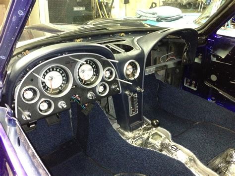 1963 Corvette Sting Ray Split Window Coupe Restoration Dash And