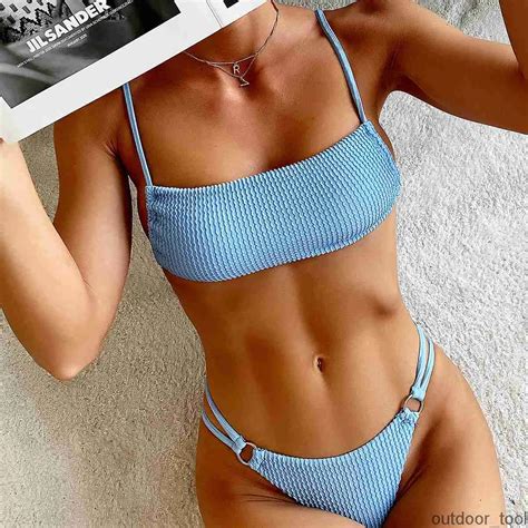 Micro Bikini Kaburga Bikini Set Seksi Kad N Mayo Brezilya Kat