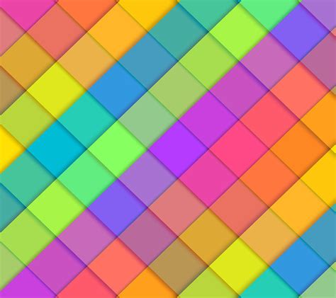 Abstract Colourful Block Design Digital Art By Artpics Pixels