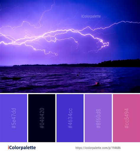 26 Thunderstorm Color Palette Ideas In 2024 Icolorpalette
