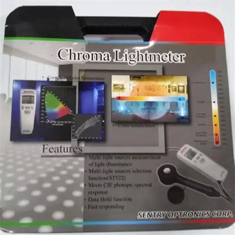 Tools Chroma Light Meter Sentry St 520 Temperature Brightness Led Lamps