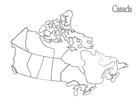 Canada Map Coloring Page425645 3000×2265 Artsy Pinterest Artsy