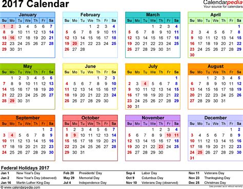 Help you to remember when is the next festive (hari raya, wesak,chinese new year, deepavali/diwali)! 2017 Calendar - 16 Free Printable Word Calendar Templates ...